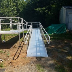 Goochland, VA Wheelchair Ramp Installation Project Gallery - Mobility Enhancing Wheelchair Ramp Installation Goochland Va 3