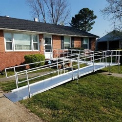 Dinwiddie, VA Wheelchair Ramp Installation Project Gallery - Wheelchair Ramp Installation Dinwiddie Va 1