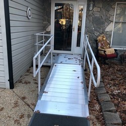 Goochland, VA Wheelchair Ramp Installation Project Gallery - Wheelchair Ramp Installation Goochland Va 1