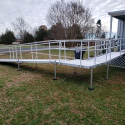 Gordonsville, VA Wheelchair Ramp Installation Project Gallery - Wheelchair Ramp Installation Gordonsville Va 3