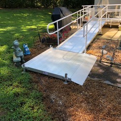 Moseley, VA Wheelchair Ramp Installation Project Gallery - Wheelchair Ramp Installation Moseley Va 1